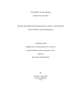 Psychological Capital