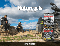 Motorcycle Classics Media Kit