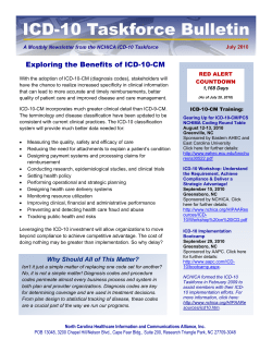 Exploring the Benefits of ICD-10-CM