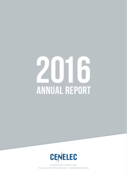 Annual Report 2016 - Tome 3 - accesibility - CEN