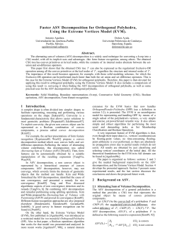 Faster ASV Decomposition for Orthogonal Polyhedra, Using