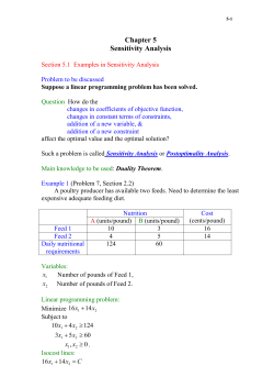 Chapter 6 &ndash; Integer Programming