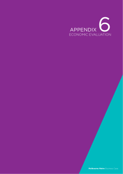 appendix 6 - Metro Tunnel
