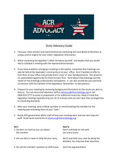 Sample Local Meeting &ldquo;Thank You&rdquo; Letter