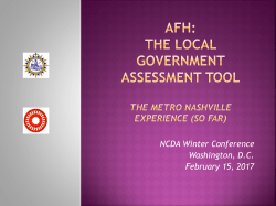 AFh - National Community Development Association