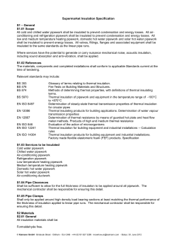 Kaiflex Specification: Supermarkets