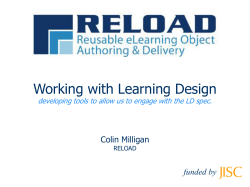 ppt - RELOAD is