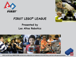 FIRST LEGO League - Los Altos Robotics
