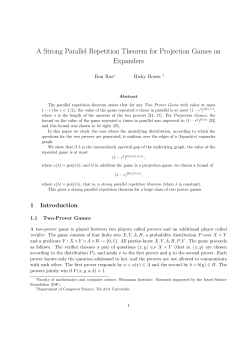 A Strong Parallel Repetition Theorem for Projection Games on