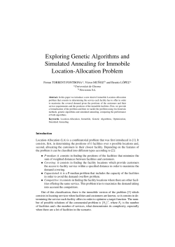 Exploring Genetic Algorithms and Simulated Annealing for Immobile