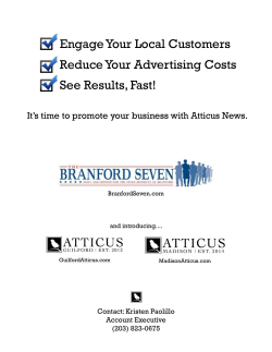 Engage Your Local Customers Reduce Your Advertising Costs See