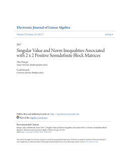 Singular Value and Norm Inequalities Associated with 2 x 2 Positive