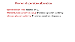 QIC 890/891Tutorial on Phonons in semiconducting nanowires