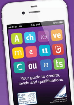 Achievement Counts - Scottish Credit and Qualifications Framework