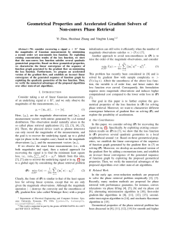 Geometrical Properties and Accelerated Gradient