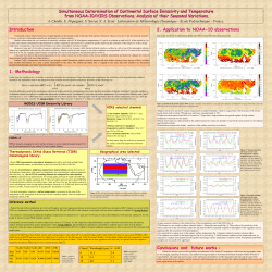 D&eacute;termination simultan&eacute;e de l`&eacute;missivit&eacute; et de la temp&eacute;rature des