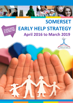 somerset early help strategy
