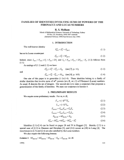 RS Melham - The Fibonacci Quarterly