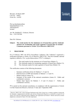 414592 - EFTA Surveillance Authority