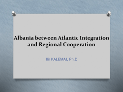 Albania caught between the *Scylla* of political antagonism and