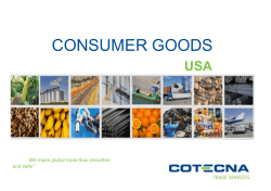 USA Consumer Goods Presentation
