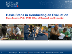 Evaluation