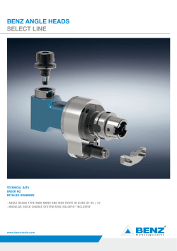 benz angle heads select line