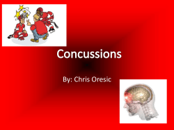 Concussions In Sports