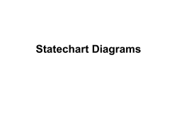 Statechart Diagrams