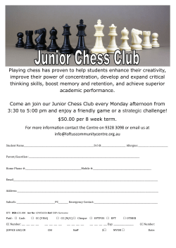 Playing chess has proven to help students enhance their creativity