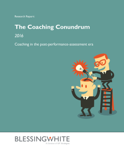 The Coaching Conundrum