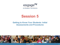 Getting to Know Your Students PPT