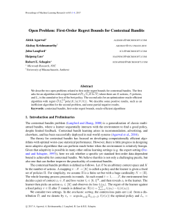 Open Problem: First-Order Regret Bounds for Contextual Bandits