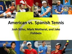 Comparing American and Spanish Tennis Players