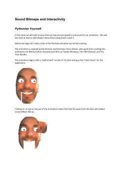 Bitmaps Sound and Interactivity