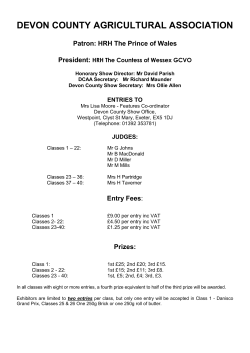 Devon County Show