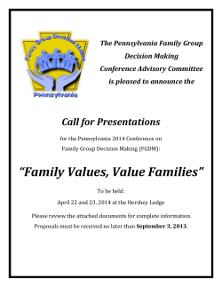The Pennsylvania Child Welfare Training Program