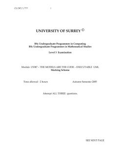 Solutions - University of Surrey