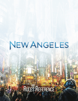 Rules RefeRence - Fantasy Flight Games