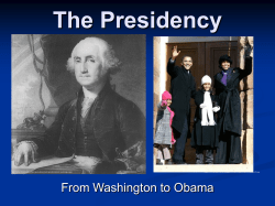 The Presidency