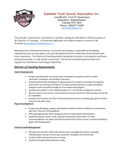 Eastside Youth Soccer Association Inc.