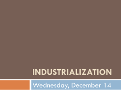 Industrialization