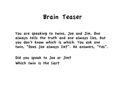 Brain Teaser