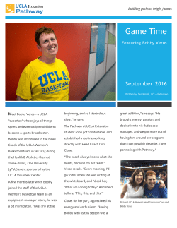 Game Time - UCLA Extension Education