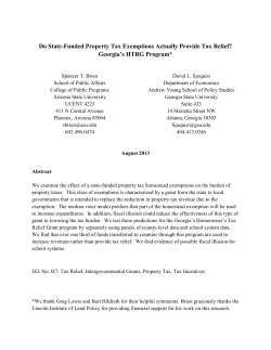 Do State-Funded Property Tax Exemptions
