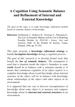 Semantic Balance