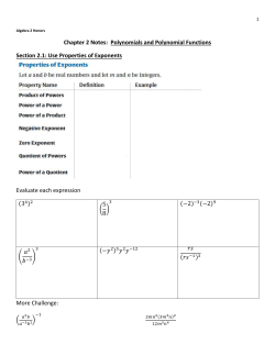 Ch.2Notes_AlgebraIIHonors_Students