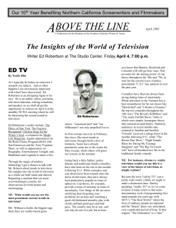 An Evening with Eric Escobar