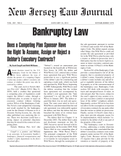 Does a Competing Plan Sponsor Have the Right to Assume, Assign