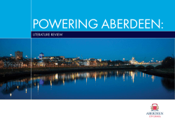 Literature Review - Aberdeen City Council